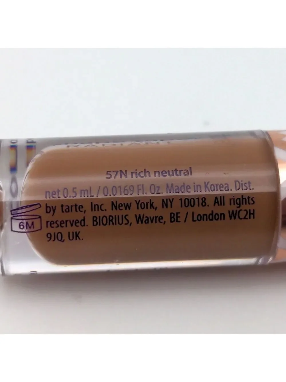 MINI Tarte Shape Tape Radiant Concealer: 57N Rich Neutral
